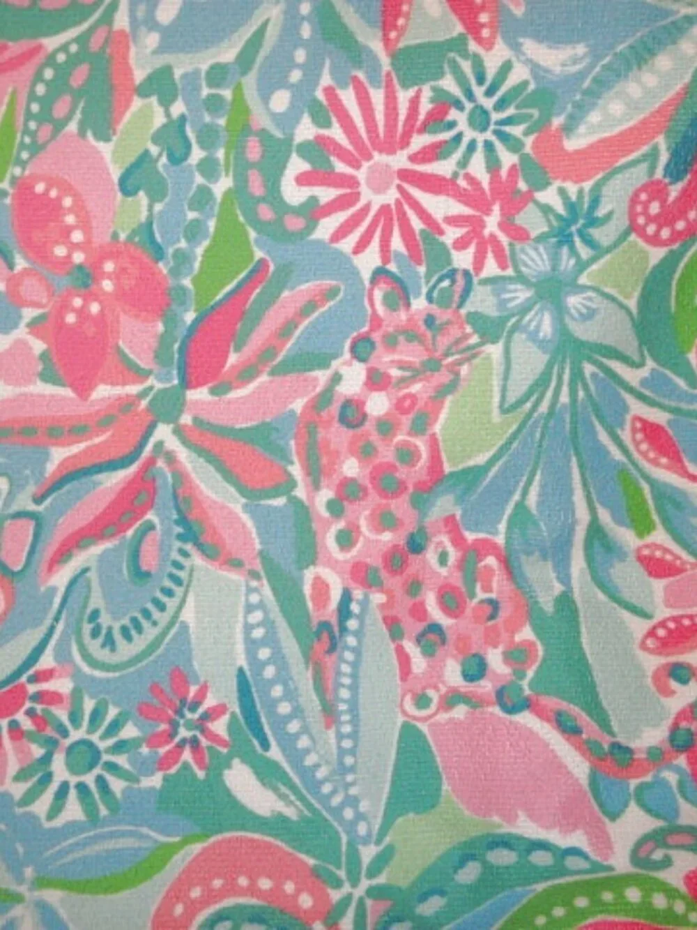 Lilly Pulitzer Jungle Animals Beach Towel Soft Microfiber Floral Lounge Bath NEW